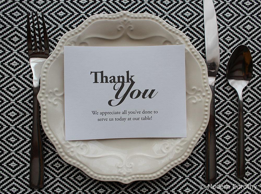 Restaurant Server, Waitress / Wait Staff Appreciation – Printable Thank You Card – Religious Thanks Note – Digital PDF Appreciation Notecard Restaurant Server, Waitress / Wait Staff Appreciation – Printable Thank You Card – Religious Thanks Note – Digital PDF Appreciation Notecard